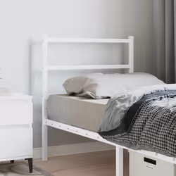 VidaXL 355440 testiera e pedana Bianco