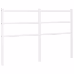 VidaXL 355446, Bianco, Acciaio, 135 cm, 1420 mm, 90 cm, 30 mm