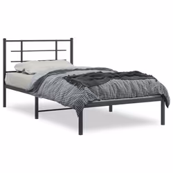VidaXL 355556, Nero, 1050 mm, 2,07 m, 900 mm, 1000 x 2000 mm, 26 cm