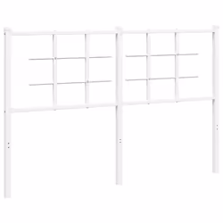Testiera in Metallo Bianco 135 cmcod mxl 86706 - Vista aggiuntiva 2
