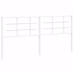 VidaXL 355646, Bianco, Acciaio, 180 cm, 1870 mm, 90 cm, 30 mm