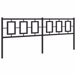 VidaXL 374279, Nero, Acciaio, 2 m, 2060 mm, 91 cm, 30 mm