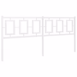 VidaXL 374326, Bianco, Acciaio, 180 cm, 1870 mm, 91 cm, 30 mm