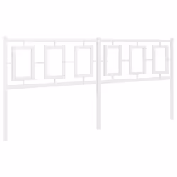 VidaXL 374327, Bianco, Acciaio, 193 cm, 1980 mm, 91 cm, 30 mm