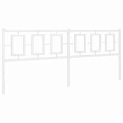 VidaXL 374328, Bianco, Acciaio, 2 m, 2060 mm, 91 cm, 30 mm