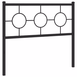 VidaXL 376255, Nero, Acciaio, 100 cm, 1050 mm, 91 cm, 30 mm