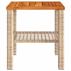 VidaXL 366265 tavolo da esterno Beige, Marrone - Vista aggiuntiva 4