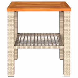VidaXL 366265 tavolo da esterno Beige, Marrone - Vista aggiuntiva 5