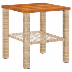 VidaXL 366272 tavolo da esterno Beige, Marrone - Vista aggiuntiva 6