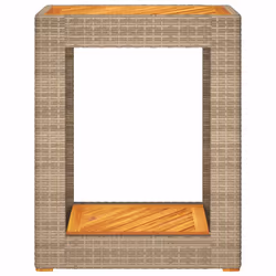 VidaXL 366305 tavolo da esterno Beige, Marrone - Vista aggiuntiva 6
