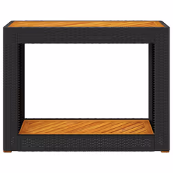 VidaXL 366306 tavolo da esterno Nero, Marrone - Vista aggiuntiva 6