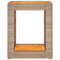 VidaXL 366308 tavolo da esterno Beige, Marrone - Vista aggiuntiva 6