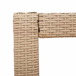 VidaXL 366308 tavolo da esterno Beige, Marrone - Vista aggiuntiva 8