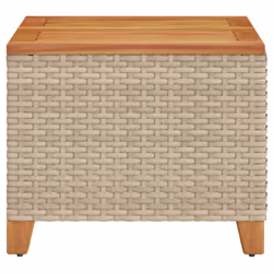 VidaXL 366327 tavolo da esterno Beige, Marrone - Vista aggiuntiva 5
