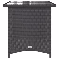 VidaXL 366350 tavolo da esterno Nero - Vista aggiuntiva 5