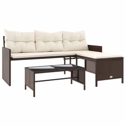 VidaXL 365573, Crema, 1700 mm, 1200 mm, 725 mm