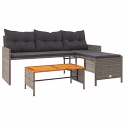 VidaXL 365582, Grigio scuro, 1700 mm, 1200 mm, 725 mm