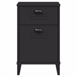 VidaXL 374915 comodino Nero - Vista aggiuntiva 6