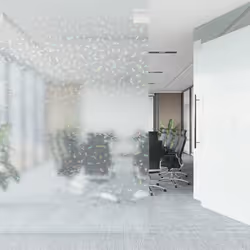 vidaXL Pellicola Finestra Smerigliata Motivo Arcobaleno 3D 90x1000 PVC - Vista aggiuntiva 3