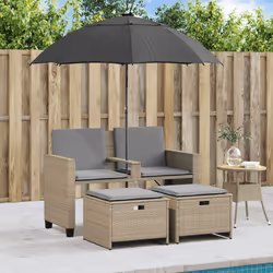 VidaXL 365887 divano da cortile