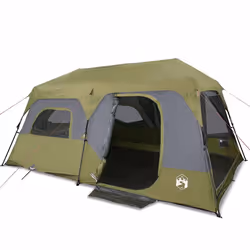 Tendada Campeggio per 9 Persone Blu Impermeabilecod mxl 92407 - Vista aggiuntiva 2