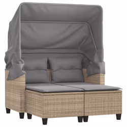 VidaXL 365795, 2 seduta(e), Grigio chiaro, 110 kg, 1220 mm, 650 mm, 620 mm