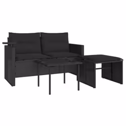 VidaXL 365458, Nero, 110 kg, 500 mm, 500 mm, 390 mm