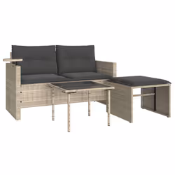 VidaXL 365463, Grigio scuro, 110 kg, 1300 mm, 550 mm, 680 mm