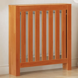 Copertura Termosifone Marrone Cera in Legno Massello Pino Vidaxl 95721