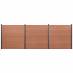 Questo set di pannelli per recinzione può essere utilizzato come barriera da giardino o recinzione residenziale per garantire ...