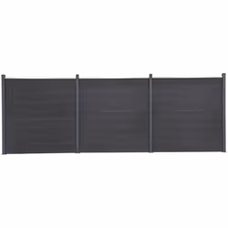 Questo set di pannelli per recinzione può essere utilizzato come barriera da giardino o recinzione residenziale per garantire ...