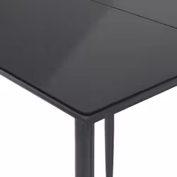 VidaXL 3211920 set mobili da esterno Nero - Vista aggiuntiva 6