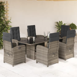 VidaXL 3212257 set mobili da esterno Grigio scuro