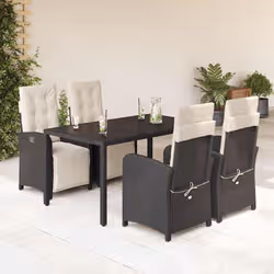 VidaXL 3212452 set mobili da esterno Crema, Bianco - Vista aggiuntiva 2