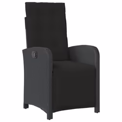 Set da Bistrò 3 pz con Cuscini Nero in Polyrattancod mxl 117155 - Vista aggiuntiva 3