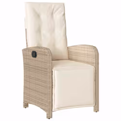 VidaXL 3212577 set mobili da esterno Crema, Bianco - Vista aggiuntiva 3