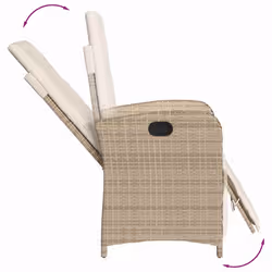 VidaXL 3212577 set mobili da esterno Crema, Bianco - Vista aggiuntiva 5