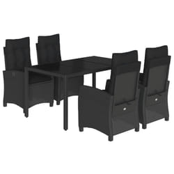 VidaXL 3212638 set mobili da esterno Nero