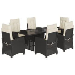 VidaXL 3212686 set mobili da esterno Crema, Bianco