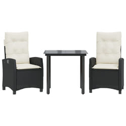 VidaXL 3212734 set mobili da esterno Crema, Bianco
