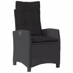 VidaXL 3212742 set mobili da esterno Nero - Vista aggiuntiva 5