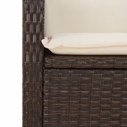 VidaXL 3212774 set mobili da esterno Crema, Bianco - Vista aggiuntiva 7