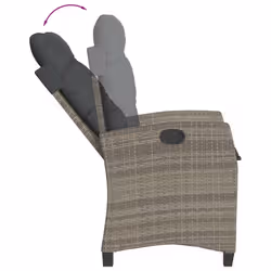 VidaXL 3212794 set mobili da esterno Grigio scuro - Vista aggiuntiva 6