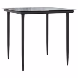 Set da Pranzo da Giardino 5 pz con Cuscini Beige in Polyrattancod mxl 111023 - Vista aggiuntiva 3