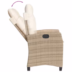 VidaXL 3212804 set mobili da esterno Crema, Bianco - Vista aggiuntiva 6