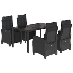 VidaXL 3212890 set mobili da esterno Nero