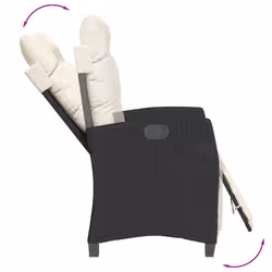 VidaXL 3212922 set mobili da esterno Crema, Bianco - Vista aggiuntiva 4