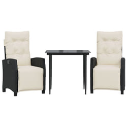 VidaXL 3212956 set mobili da esterno Crema, Bianco