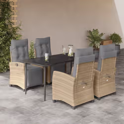 VidaXL 3213026 set mobili da esterno Grigio chiaro - Vista aggiuntiva 2
