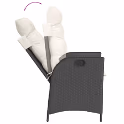 VidaXL 3213062 set mobili da esterno Crema, Bianco - Vista aggiuntiva 4